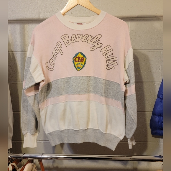 Camp Beverly Hills Tops - Size M-Vintage 80s Camp Beverly Hills Sweatshirt